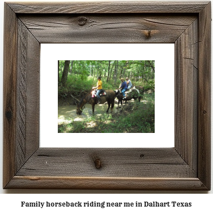 family horseback riding near me in Dalhart, Texas